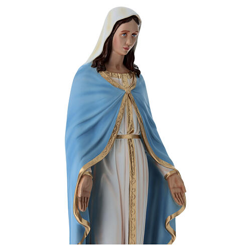 Our Lady of Graces painted fibreglass statue, 40 in 8