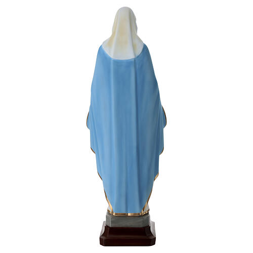 Miraculous Virgin Mary statue in painted fiberglass, 100 cm 9