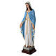 Miraculous Virgin Mary statue in painted fiberglass, 100 cm s5