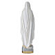 Lady of Lourdes statue in pearlized plaster, 40 cm s9
