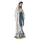 Statua Madonna di Lourdes in gesso perlato  60 cm s7