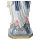 Statua Madonna di Lourdes in gesso perlato  60 cm s9