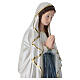 Figura Matki Bożej z Lourdes, gips z perłowym wykończeniem, 60 cm s6