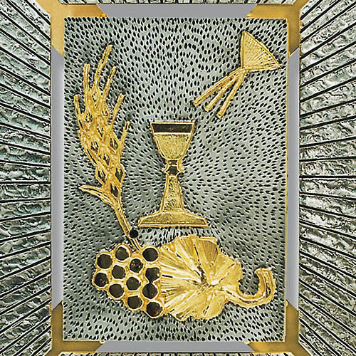 Wand Tabernakel Eucharestie Symbolen 2