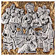 Altar Tabernacle with Last Supper in wood and cast brass s2