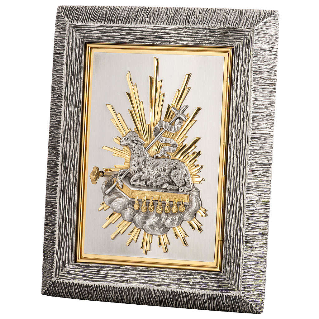 Wall Tabernacle With Lamb Of God In Bronze And Brass Online Sales On