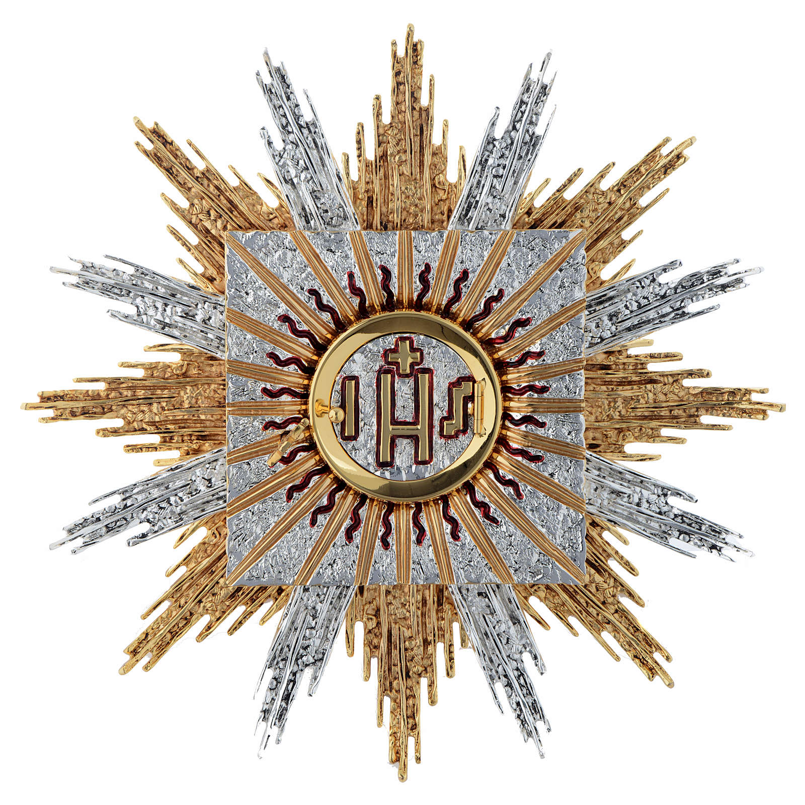 Wall tabernacle bicolor brass, JHS & rays online sales on