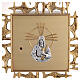 Sacrário de parede latão moldado dourado Jesus s3