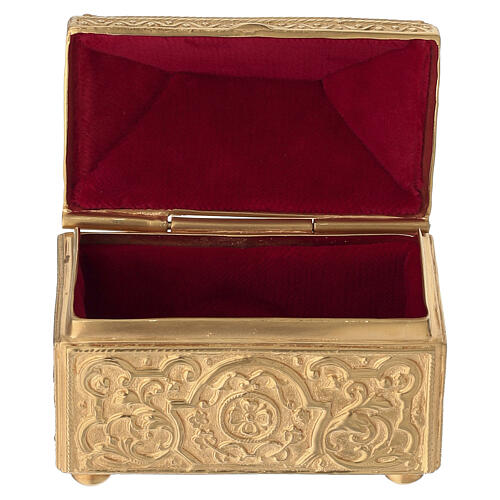 Caja para llaves de Sagrario Molina en latón dorado 2