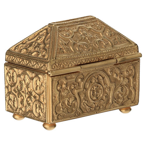 Caixa para chaves sacrário latão dourado Molina 4