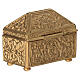 Box for tabernacle keys in golden brass, Molina s4