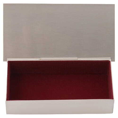 Box for tabernacle keys in golden brass with cross, Molina 2