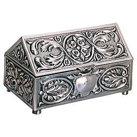 Box for tabernacle keys in silver brass and decorations, by Molina