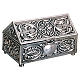 Box for tabernacle keys in silver brass and decorations, by Molina s1