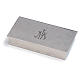 Box for tabernacle keys in silver brass with IHS symbol, by Molina s1