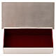 Box for tabernacle keys in silver brass with IHS symbol, by Molina s2