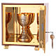 Tabernacle Calice bois finition ronce d'orme s5