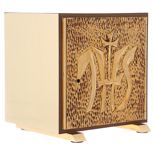 IHS tabernacle, gold plated shell 4