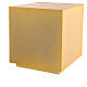 Gold plated brass tabernacle with shaded white enamelled rays s7