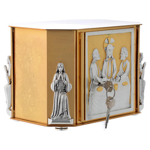 Altar tabernacle, Christ and the Disciples at Emmaus 5