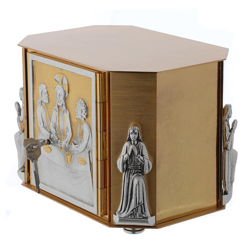 Altar tabernacle, Christ and the Disciples at Emmaus 7