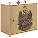 Altar tabernacle in brass plates with Pelican, Molina s7