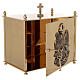 Altar tabernacle in brass plates with Pelican, Molina s6