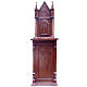 Tabernacle in wood with column 200x60x40cm s1
