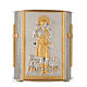 Altar tabernacle gold-plated brass, Good Shepherd s1