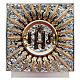 Tabernacolo da mensa quadrato ottone argento oro s1