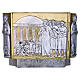 Tabernacle in cast brass with disciples of Jesus s1