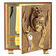 Tabernacle in wood and brass, Sacred Heart s5