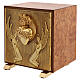 Tabernacle in wood and brass, Sacred Heart s4