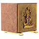 Tabernacle in wood and brass, Good Shepherd s3