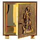 Tabernacle in wood and brass, Good Shepherd s4