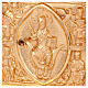 Tabernacolo romanico Molina ottone dorato Cristo Pantocratore s2