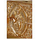 Tabernacolo romanico Molina ottone dorato Cristo Pantocratore s15
