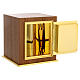 Altar wooden tabernacle with IHS emblem s7