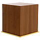 Altar wooden tabernacle with IHS emblem s8