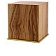 Tabernacolo da mensa IHS legno ulivo s8
