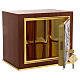 Tabernacolo da mensa porta ottone dorata legno Cena Emmaus s4