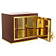 Wooden Tabernacle with Golden Brass Door, Emmaus Supper s6