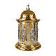 Tabernacle cylindrique Sacré-Cœur de Jésus et quatre Évangélistes 80x55 cm Molina s4