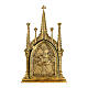Tabernacle with Paschal lamb and towers by Molina, 30x18x13 in, gilded brass s1