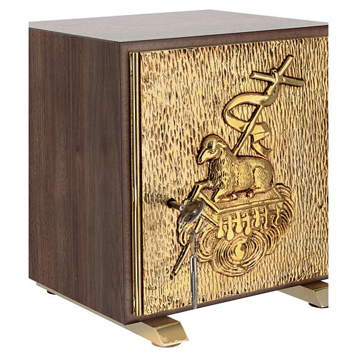 Sagrario de altar de roble trentino Cordero Inmolado 6