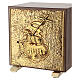 Altar tabernacle Immolated Lamb in Trentino oak s4