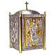 Bronze Altar Tabernacle with Dome, Christ and Evangelists 60 x 35 x 35 cm s1