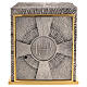 Tabernacle in bronze silver finish JHS 21x25x25 cm s3