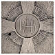 Tabernacle in bronze silver finish JHS 21x25x25 cm s6