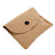Estuche tipo sobre en gamuza beige